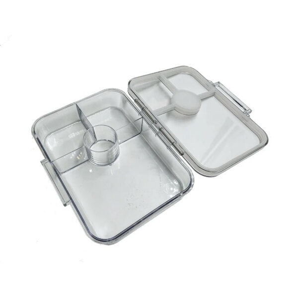 Transparant Bento Box (Tritan Luncbox Transparant) - Kotak Makan Atau Bekal Anak dan Dewasa Bon Todd Hawaii Lunch Box