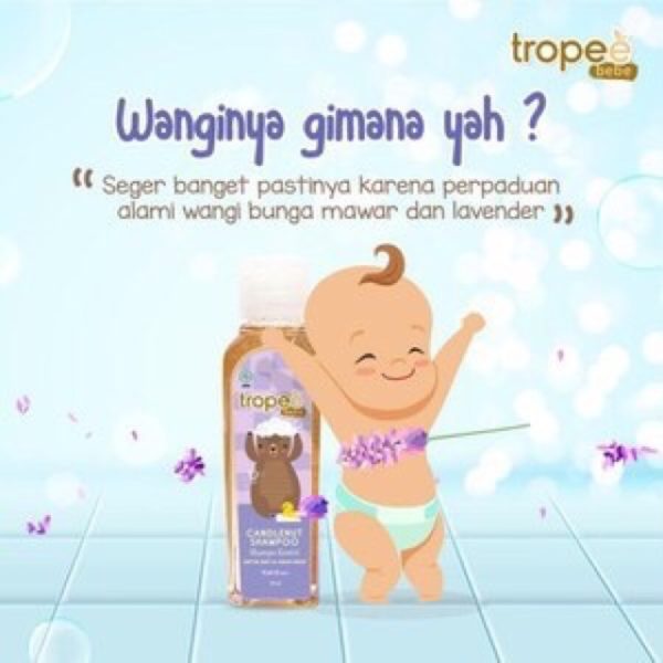 Tropee Bebe Candlenut Oil Tropeebebe Candlenut Shampoo tropee bebe hair lotion hair growth starter