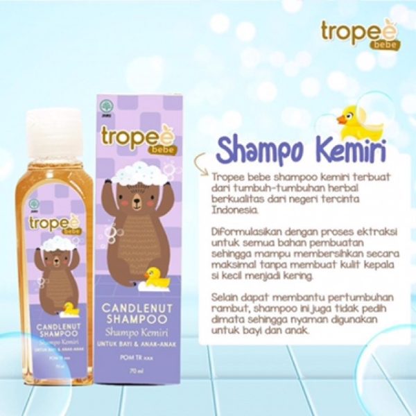 Tropee Bebe Candlenut Oil Tropeebebe Candlenut Shampoo tropee bebe hair lotion hair growth starter