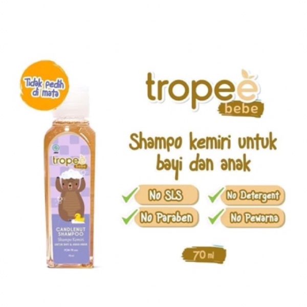 Tropee Bebe Candlenut Oil Tropeebebe Candlenut Shampoo tropee bebe hair lotion hair growth starter