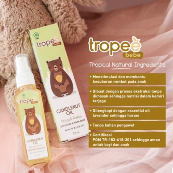 Tropee Bebe Candlenut Oil Tropeebebe Candlenut Shampoo tropee bebe hair lotion hair growth starter