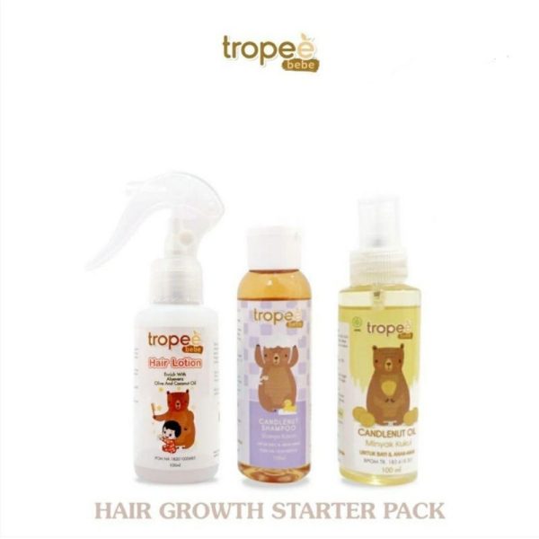 Tropee Bebe Candlenut Oil Tropeebebe Candlenut Shampoo tropee bebe hair lotion hair growth starter