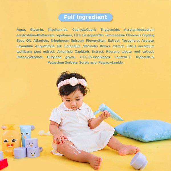 True to Baby Baby Lotion | Krim atau Lotion Pelembab Kulit Bayi dengan Sensasi Menyejukkan dan Tidak Lengket