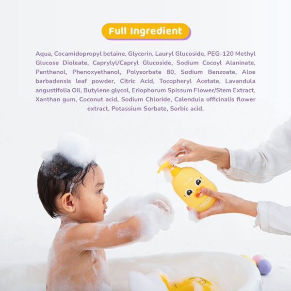 True to Baby Head to Toe Wash | Sampo dan Sabun 2in1 untuk Semua Jenis Kulit Termasuk Kulit Sensitif