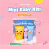 True To Baby Mini Baby Kit | Head to Toe Wash, Calming Cream, Baby Lotion