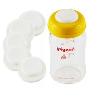 tutup botol pigeon simpan asi lid botol tutup silicone botol susu asi botol asi