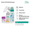 VITAFLOW Botol ASI 3in1 PP 60ml 1 Paket 8 pcs - Animal Series