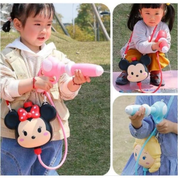 WATER GUN DISNEY KARAKTER - MAINAN TEMBAK AIR Pistol Air Disney Mickey Minnie Elsa Frozen Tsum Tsum
