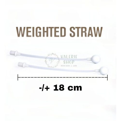 Weighted Straw sedotan pemberat 3 pcs