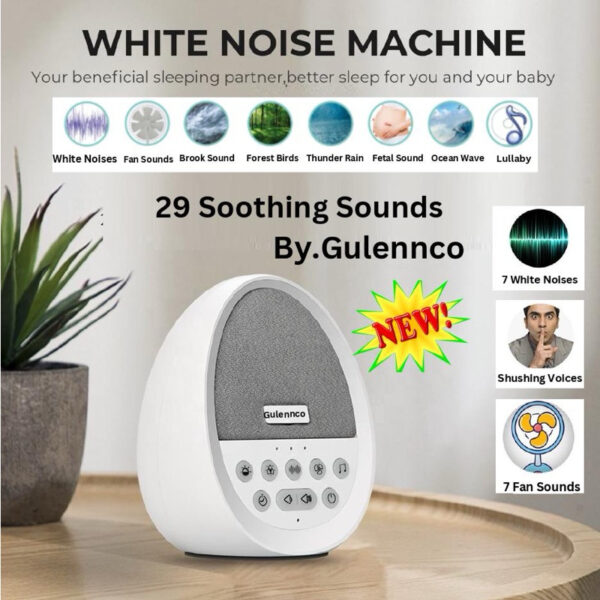 White Noise Machine Baby Shusher baby sleep music Portable Gift not Friend of Sally