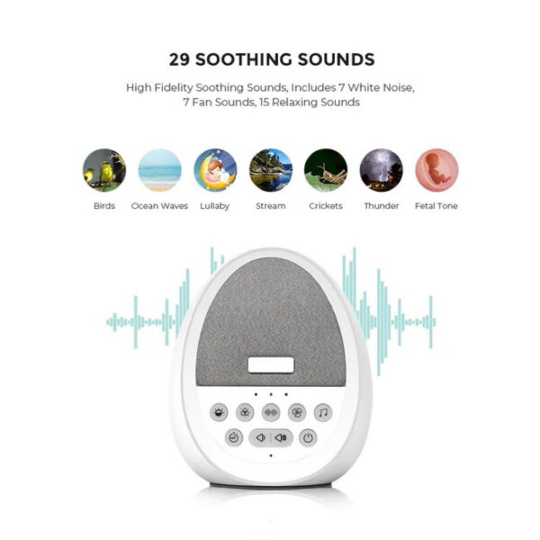 White Noise Machine Baby Shusher baby sleep music Portable Gift not Friend of Sally