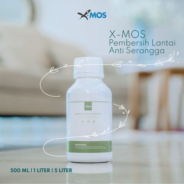 x-mos pembersih lantai xmos obat pel anti kutu kecoak semut
