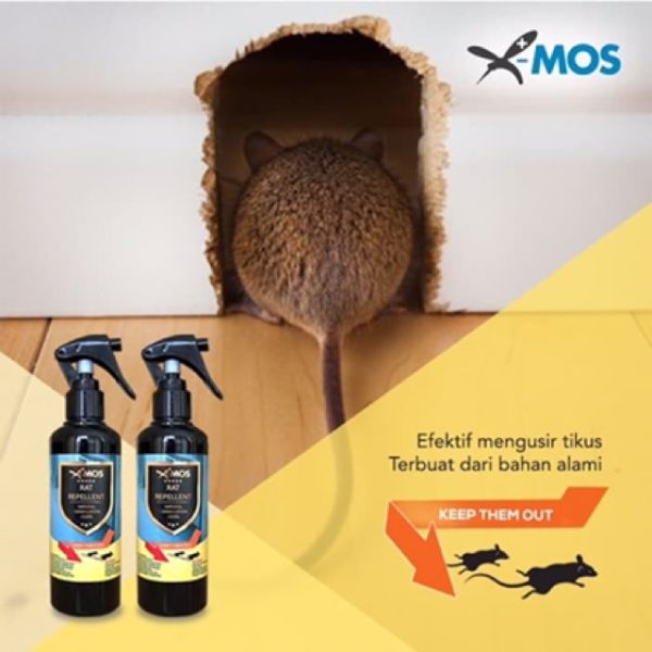 xmos Ratnor - umpan tikus X-Mos XMOS Rat Repellent Lizard Repellent Cockroach Repellent pengusir tikus cicak kecoak bayratt racoon