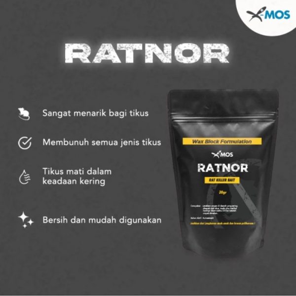 xmos Ratnor - umpan tikus X-Mos XMOS Rat Repellent Lizard Repellent Cockroach Repellent pengusir tikus cicak kecoak bayratt racoon
