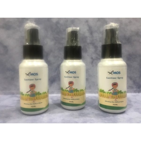 XMOS Sanitizer Spray - X-Mos Hand Sanitizer | BUKAN ACQUASSIMO MATTOY NATUREIN