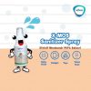 XMOS Sanitizer Spray - X-Mos Hand Sanitizer | BUKAN ACQUASSIMO MATTOY NATUREIN