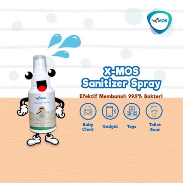 XMOS Sanitizer Spray - X-Mos Hand Sanitizer | BUKAN ACQUASSIMO MATTOY NATUREIN